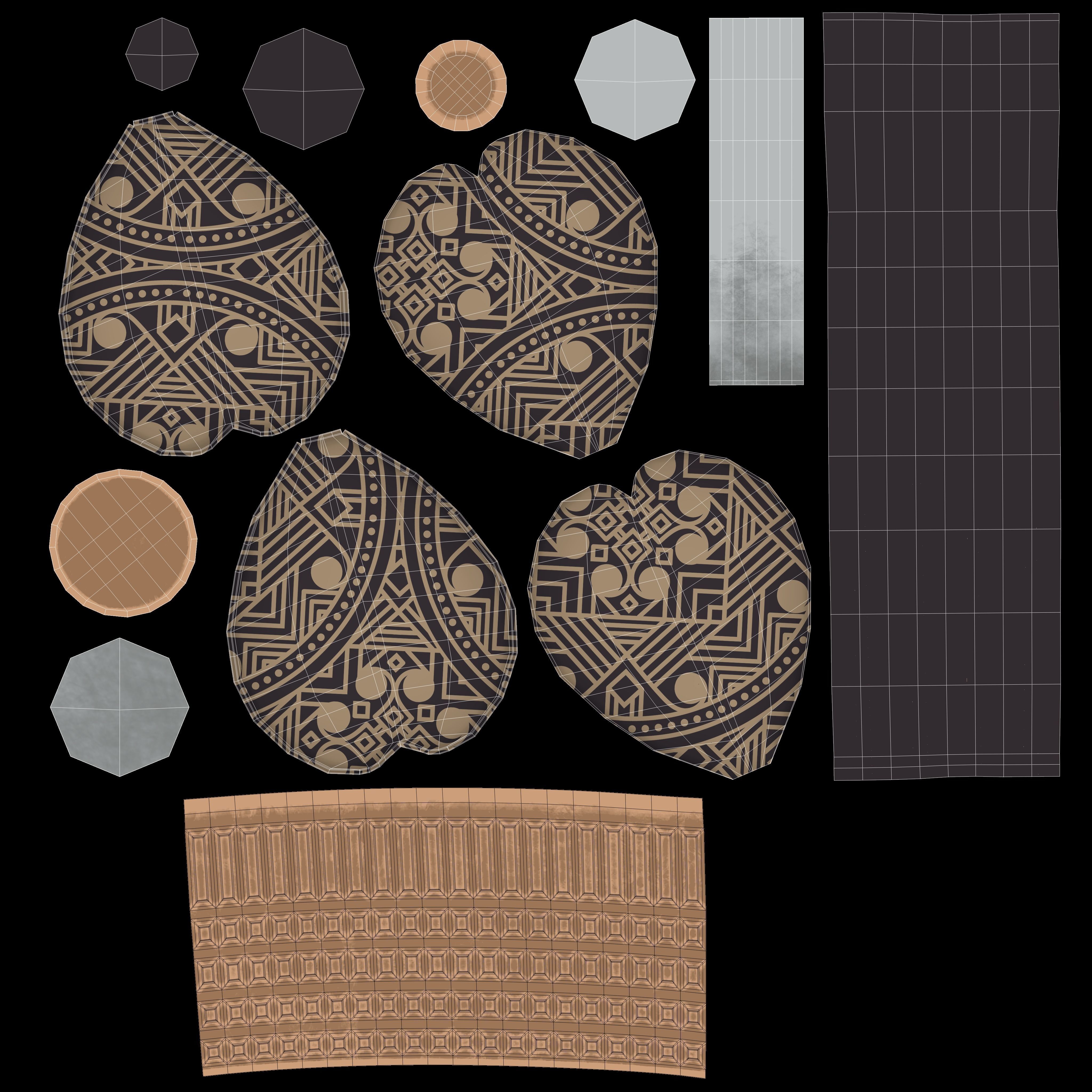 Dart Arrow 3D model_14