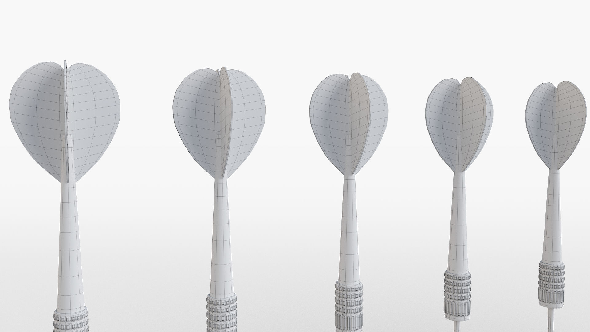 Dart Arrow 3D model_11