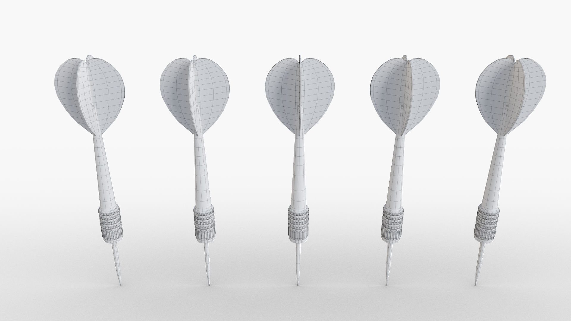 Dart Arrow 3D model_8
