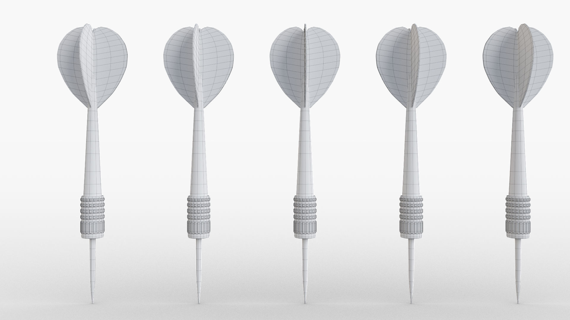 Dart Arrow 3D model_7