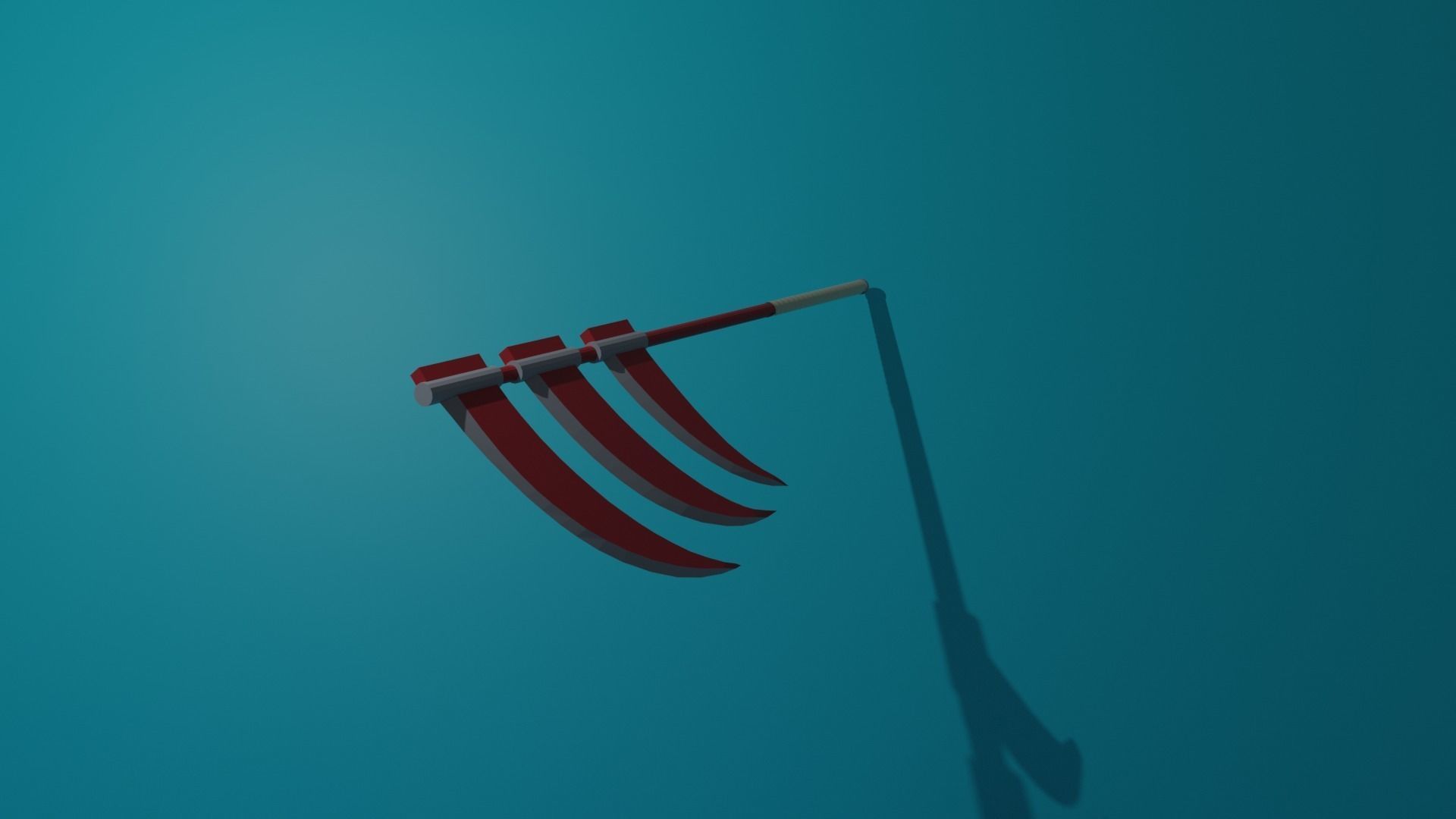 Hidan Scythe Free low-poly 3D model_3