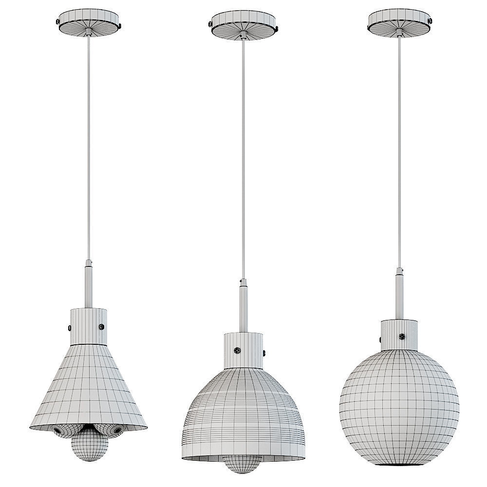 Lampatron VAPPE pendant lamp 3D model_5
