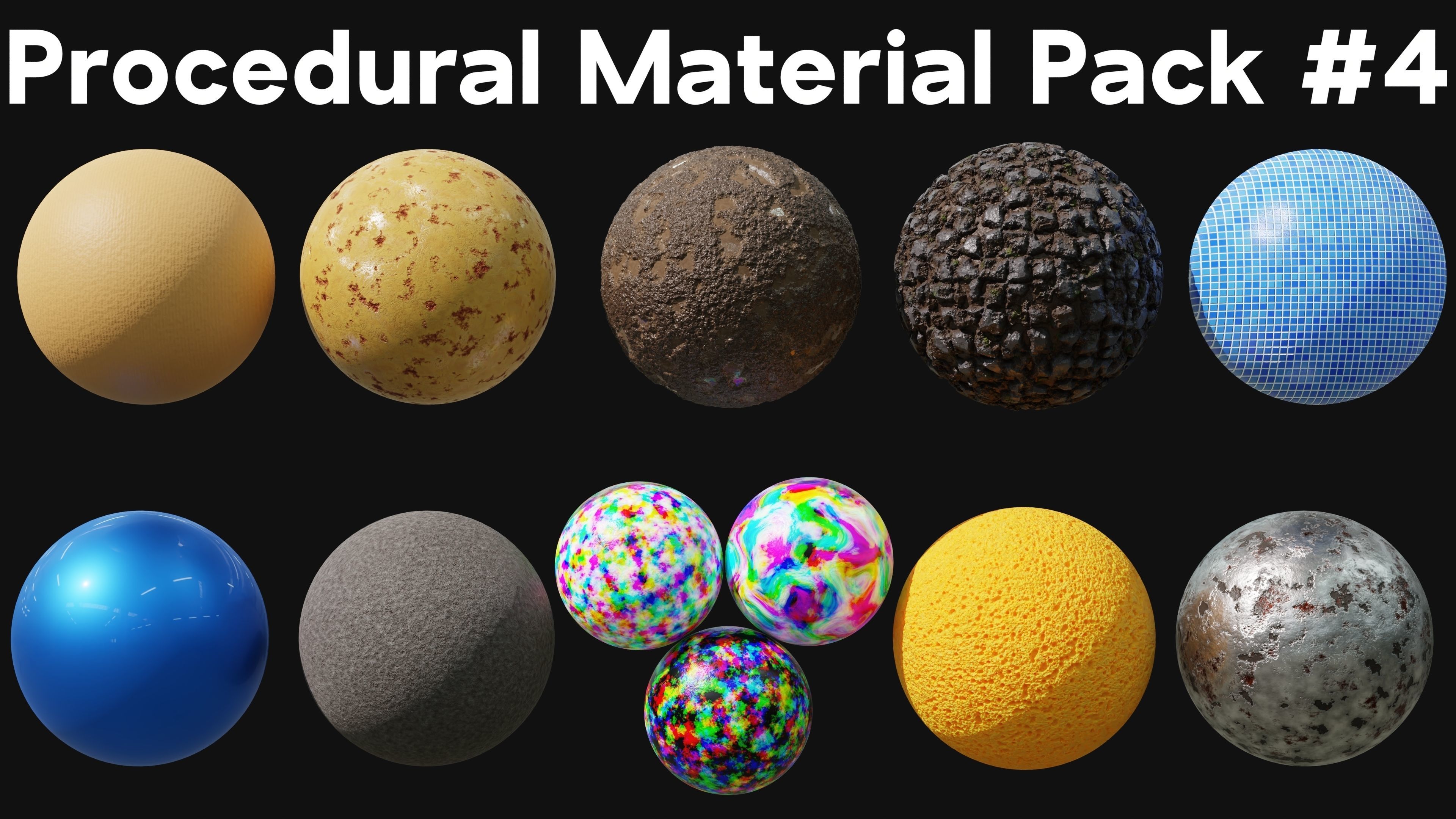 Blender Procedural Material Pack 4 Texture_1