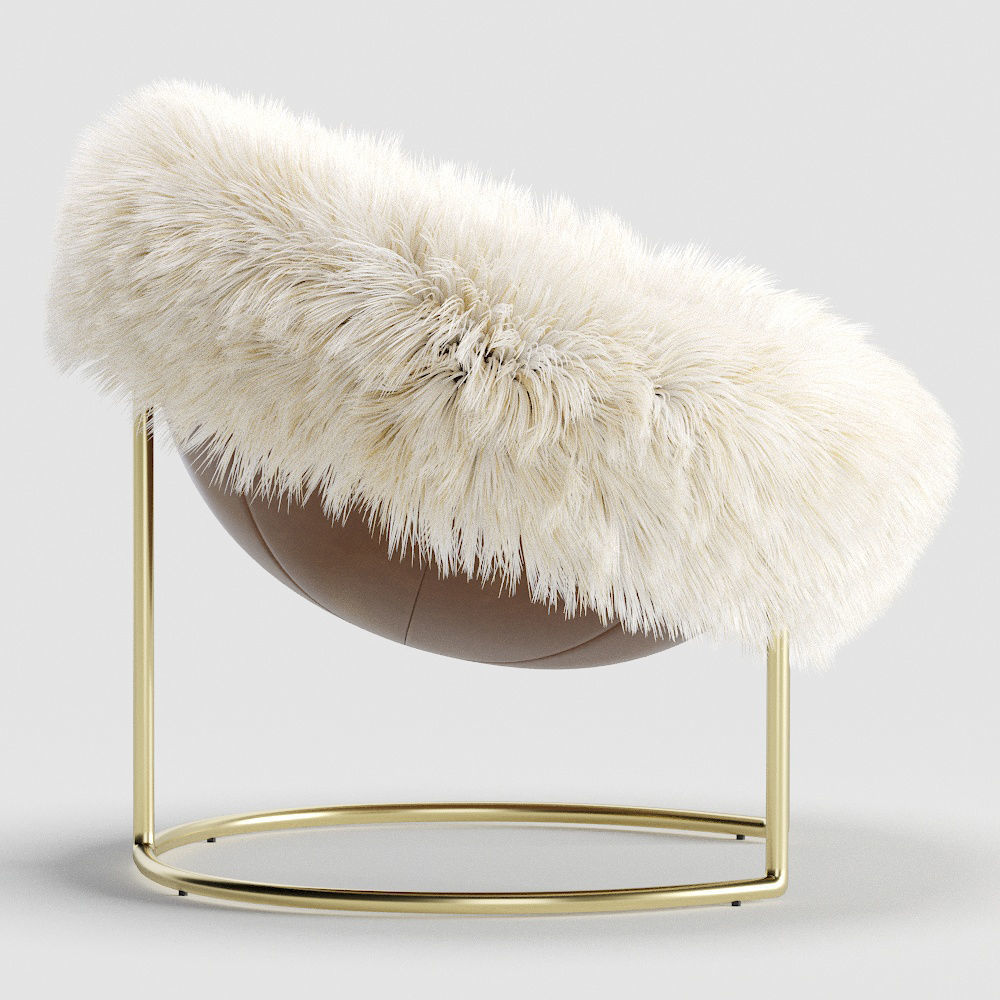 Coco Republic Cave Armchair by TIMOTHY OULTON 3D model_1
