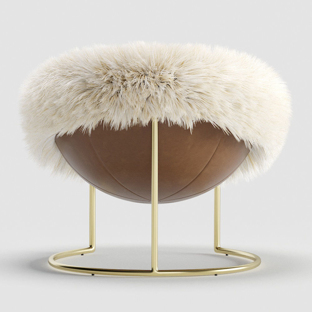 Coco Republic Cave Armchair by TIMOTHY OULTON 3D model_3