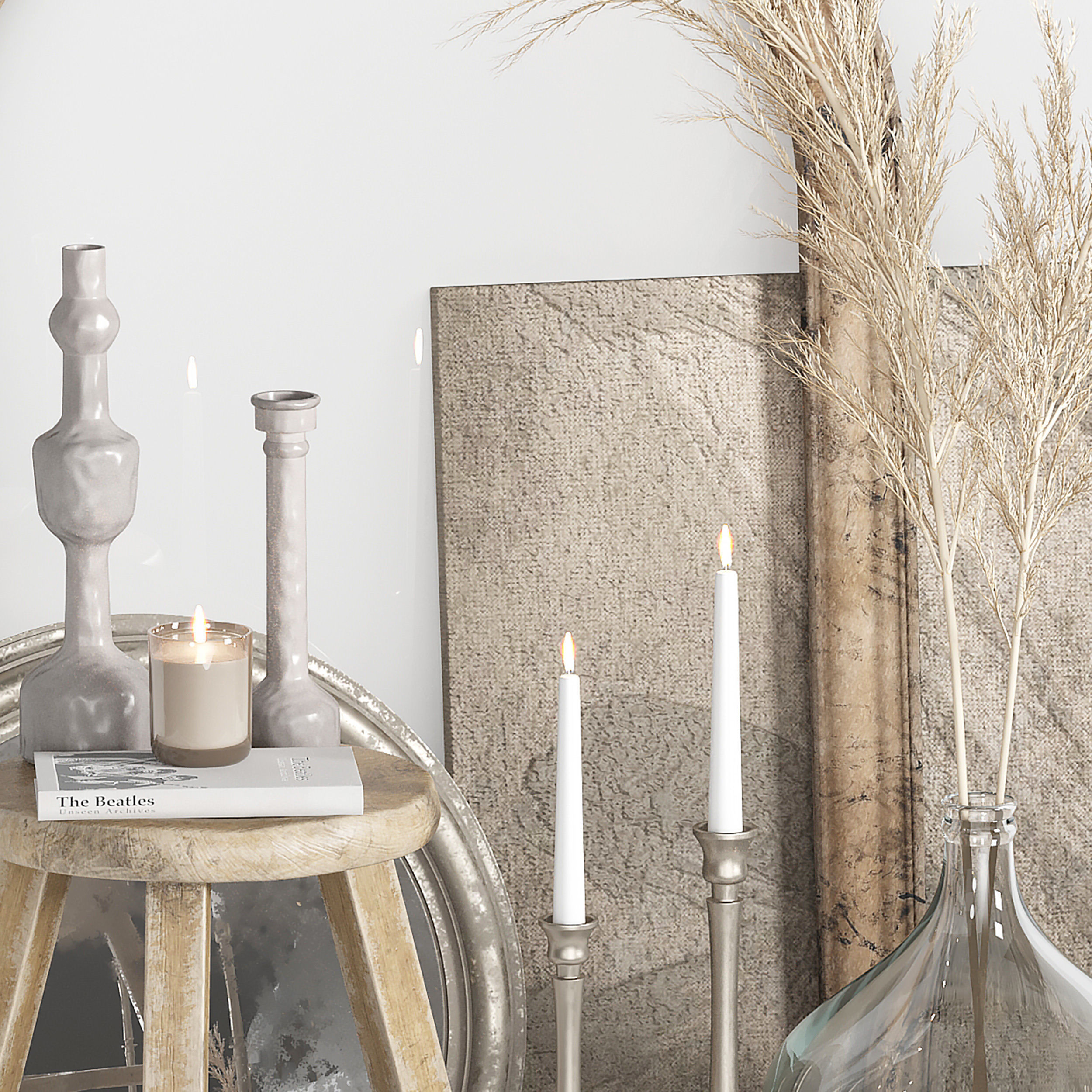 Decorative Set 05 3D model_3