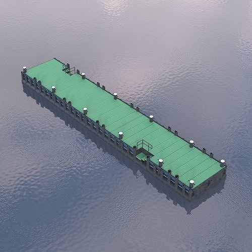 Water Dock  3D model