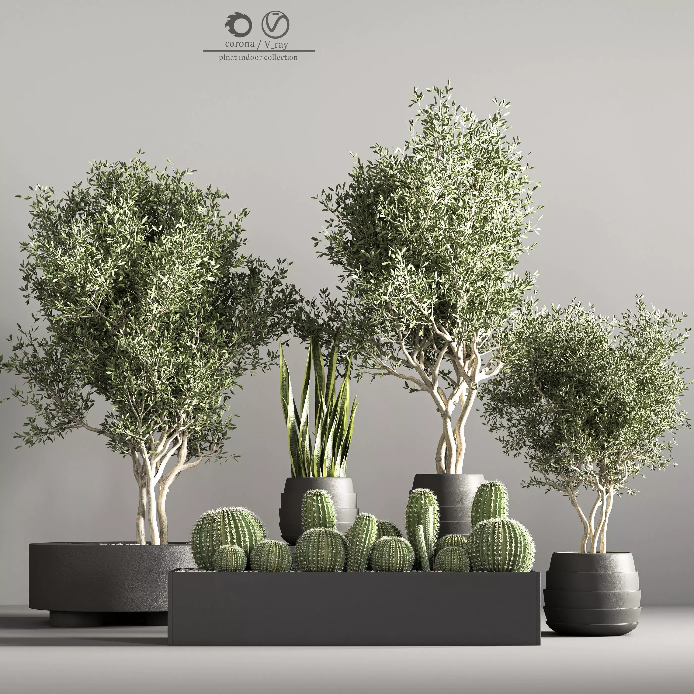 indoor plant stand 36 3D model_0