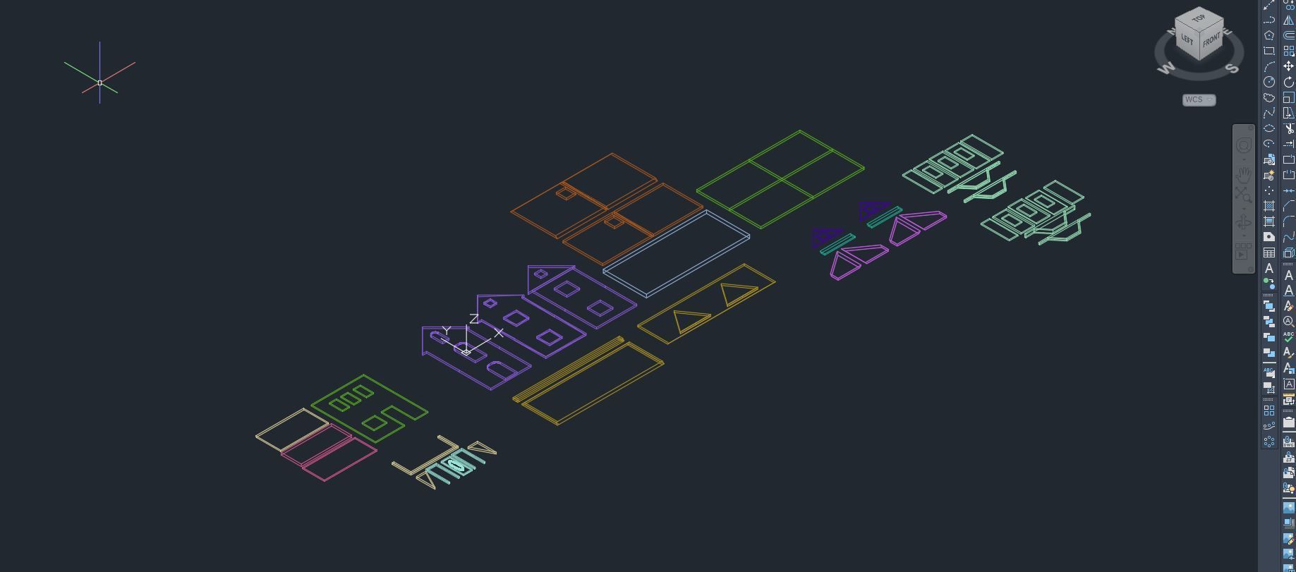 Dollhouse model doll house for girls 3D print model_16