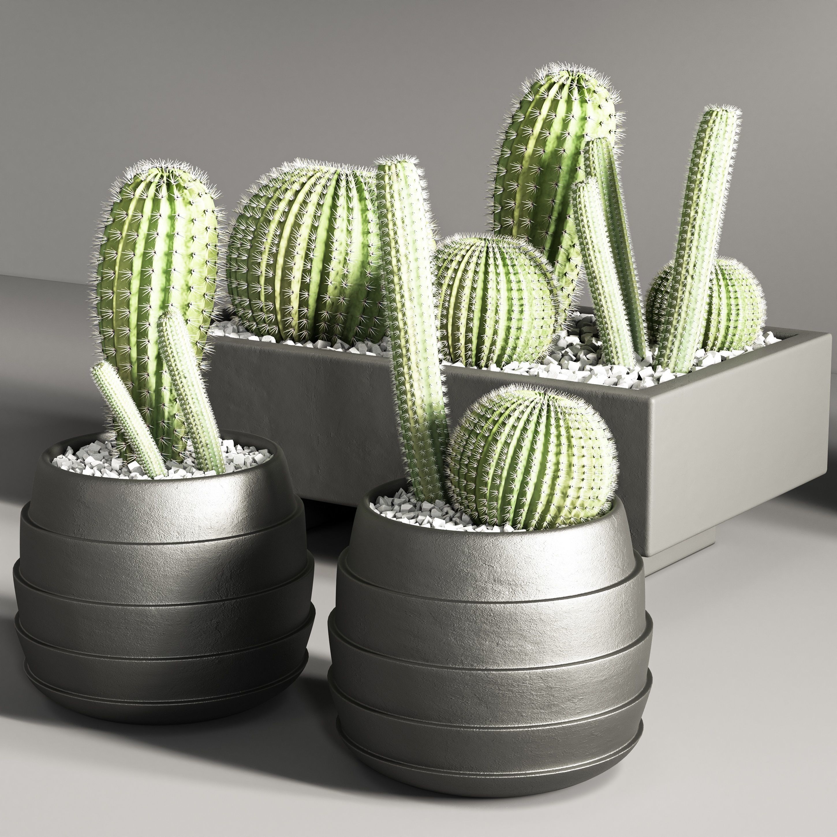 indoor plant stand 37 3D model_1