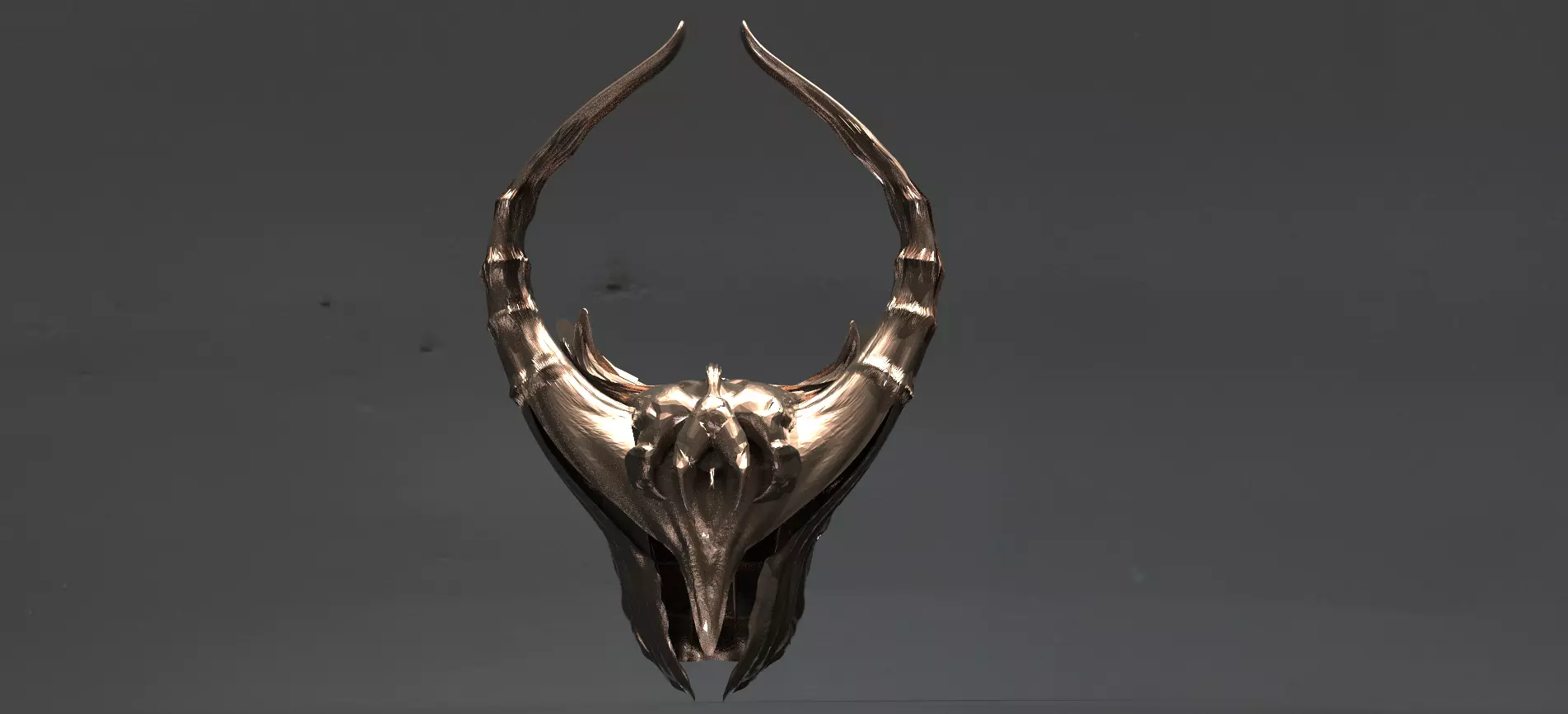 clawed helmet 3D model_0