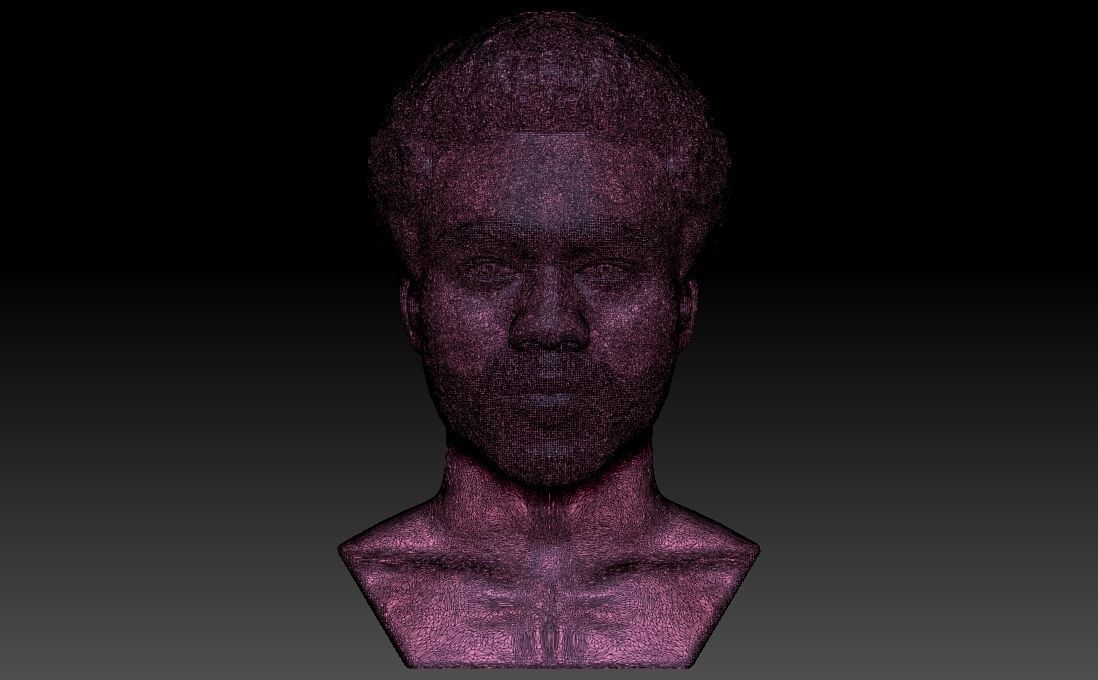 Childish Gambino Donald Glover bust for 3D printing 3D print model_28