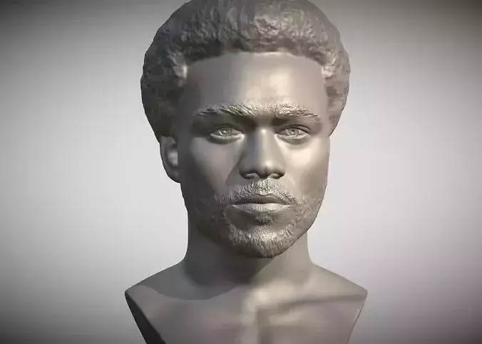 Childish Gambino Donald Glover bust for 3D printing