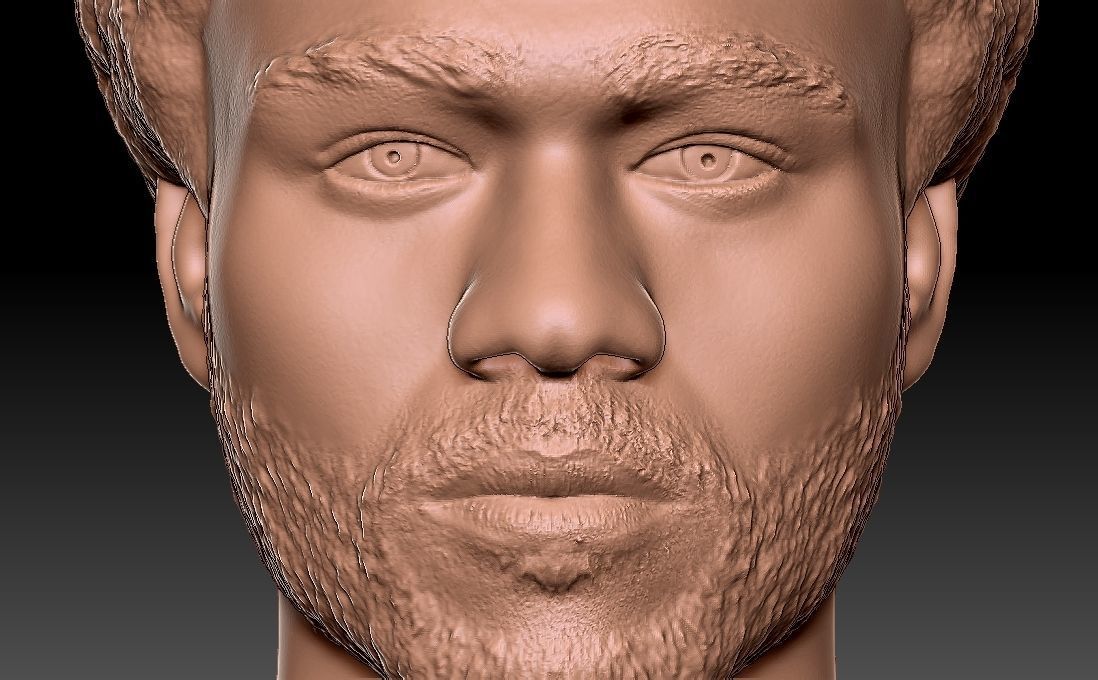 Childish Gambino Donald Glover bust for 3D printing 3D print model_19