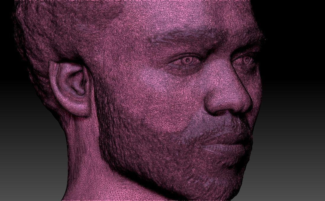 Childish Gambino Donald Glover bust for 3D printing 3D print model_31