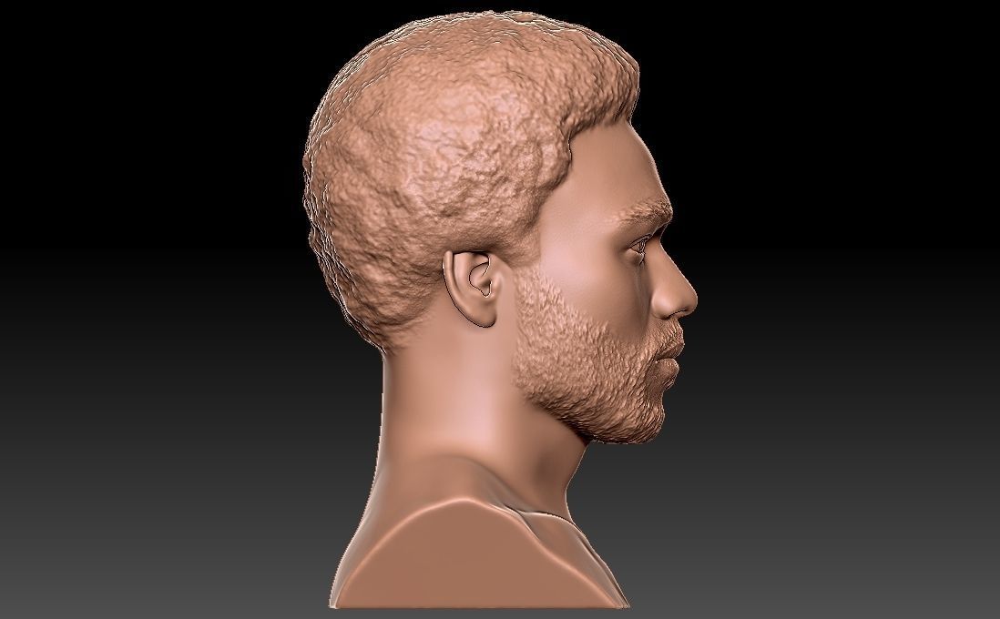 Childish Gambino Donald Glover bust for 3D printing 3D print model_14