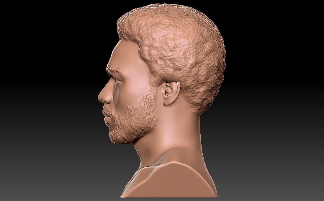 Childish Gambino Donald Glover bust for 3D printing 3D print model_10