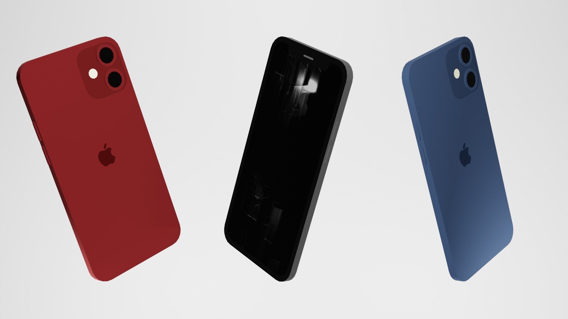 IPhone 12 mini 3D model_3