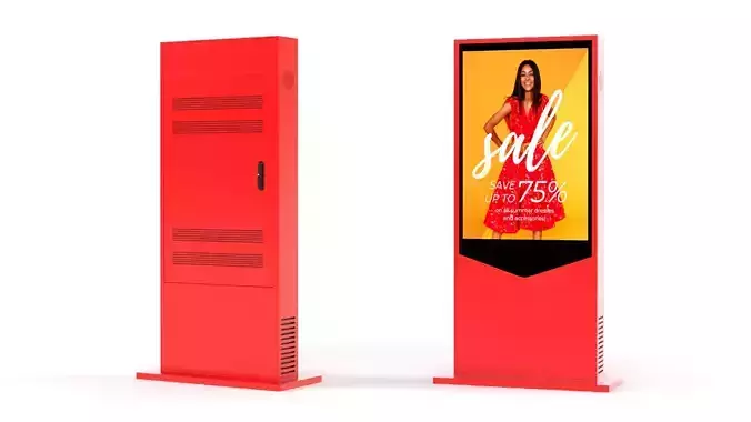 Information Kiosk 3D model