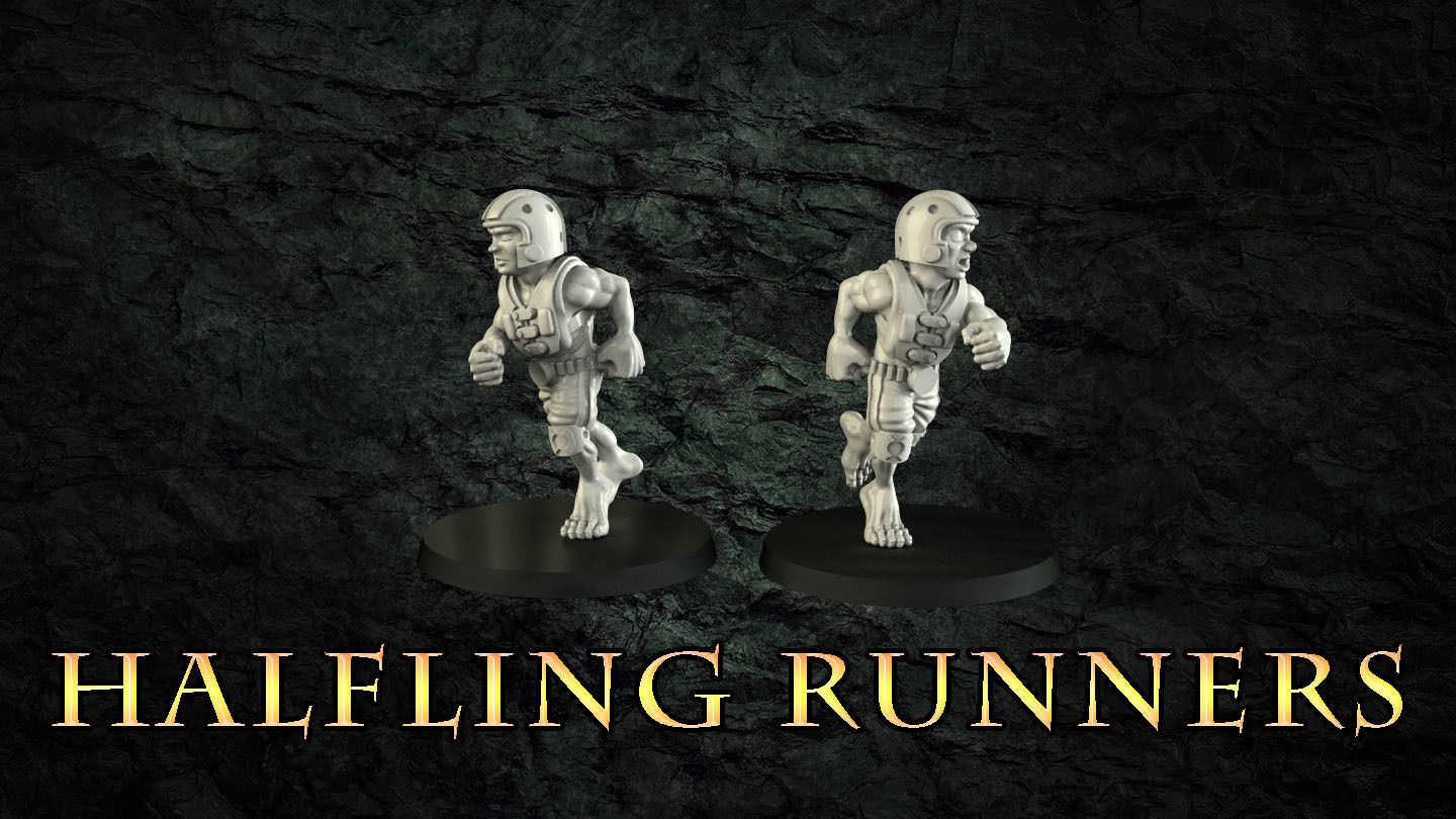 Halfling Fantasy Football Team 3D print model_5