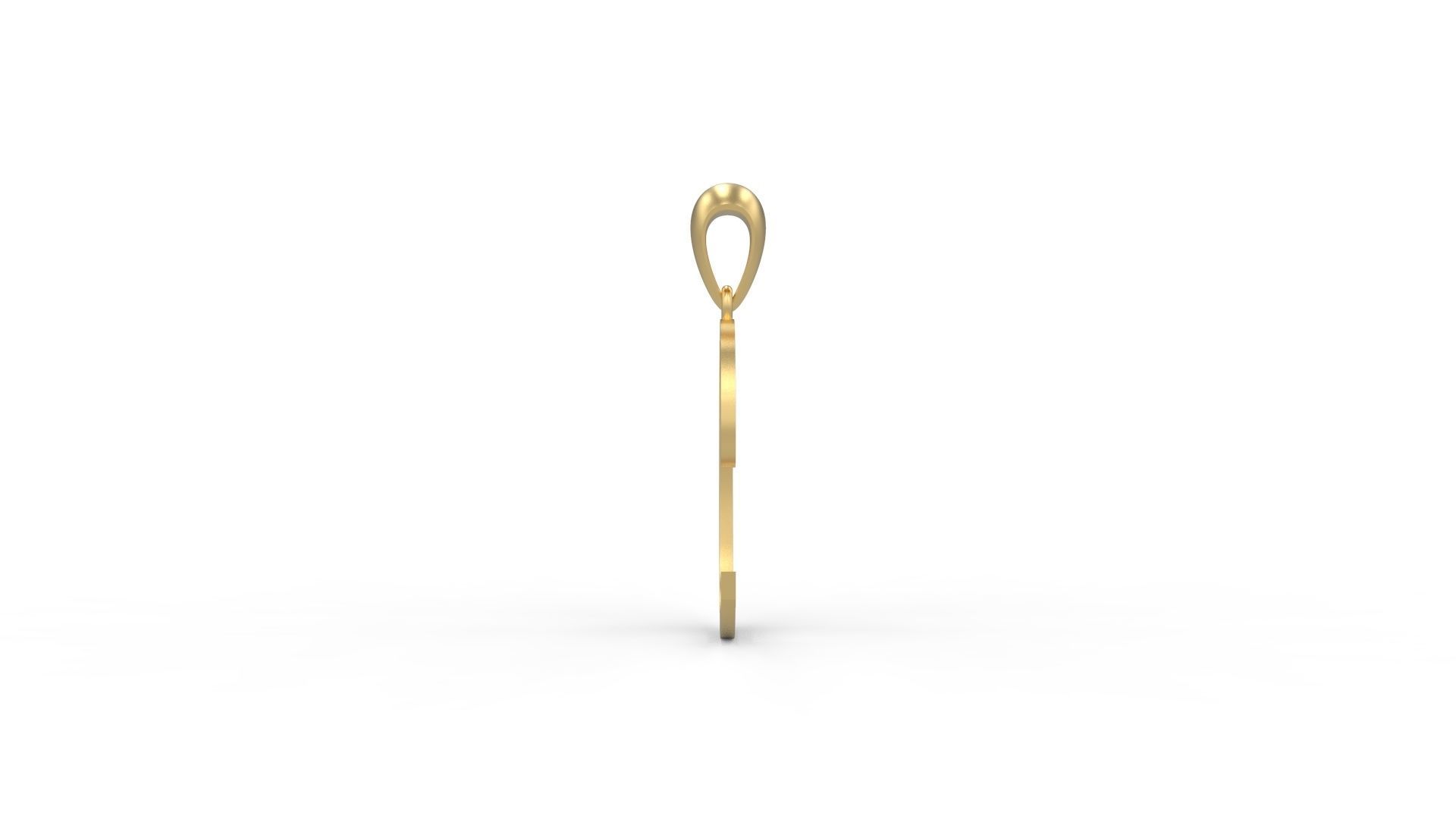 Initial Letters Pendant Amboqia Boriango C 3D print model_2