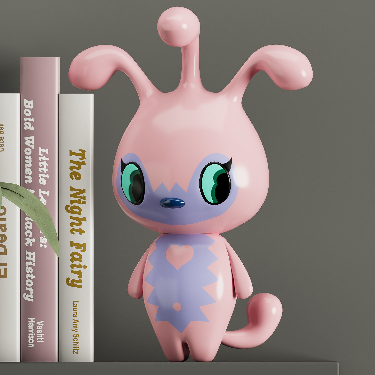 decor set for girls 3D model_3