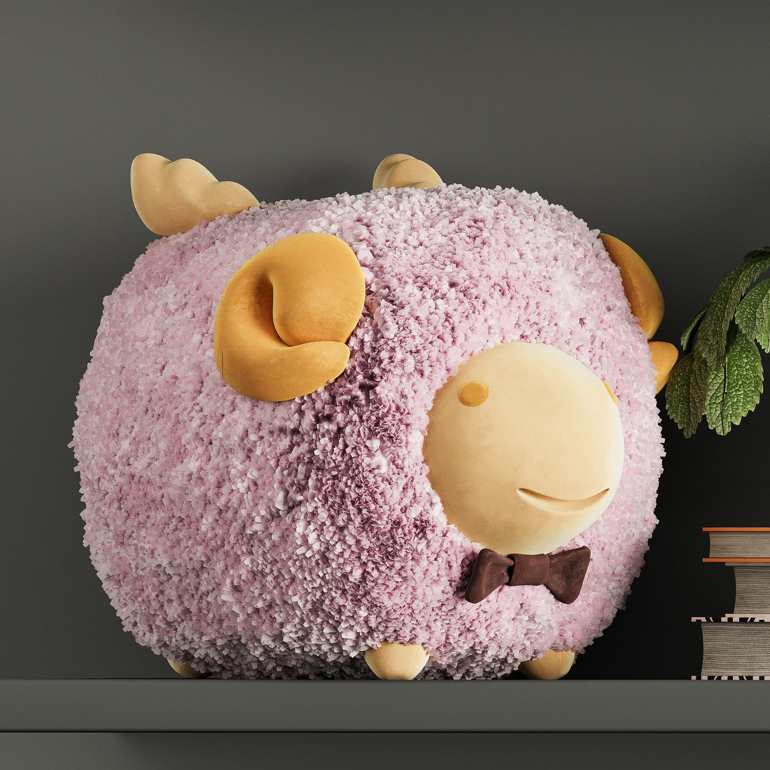 decor set for girls 3D model_4