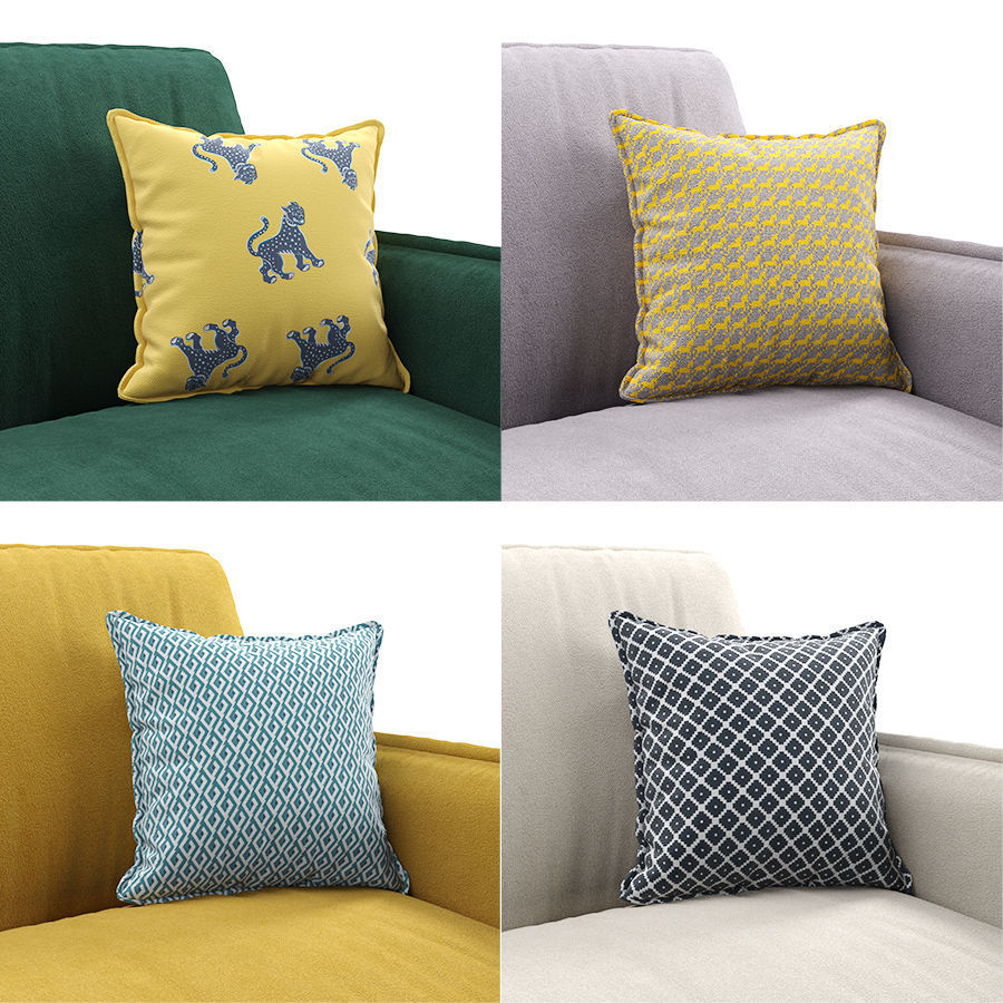 Modern sofa Dara  3D model_5