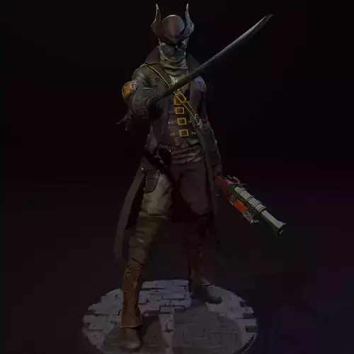 Hunter - BloodBorne 3D print model