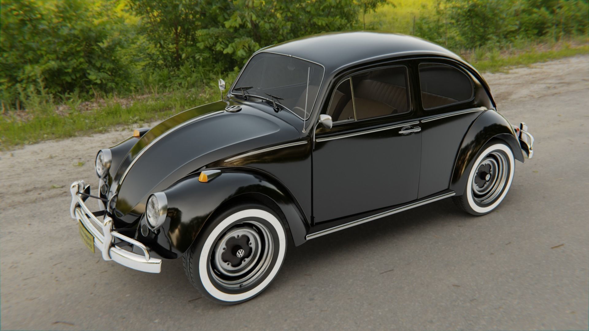 Volkswagen Beetle  3D model_6