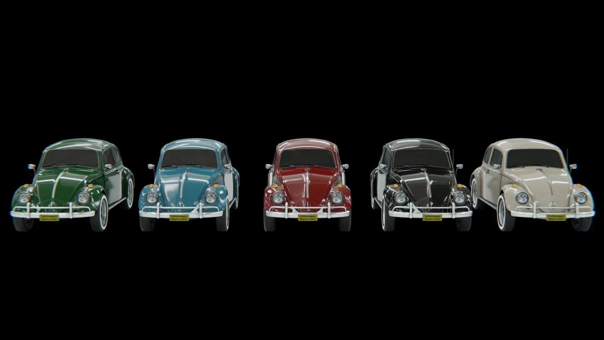 Volkswagen Beetle  3D model_13