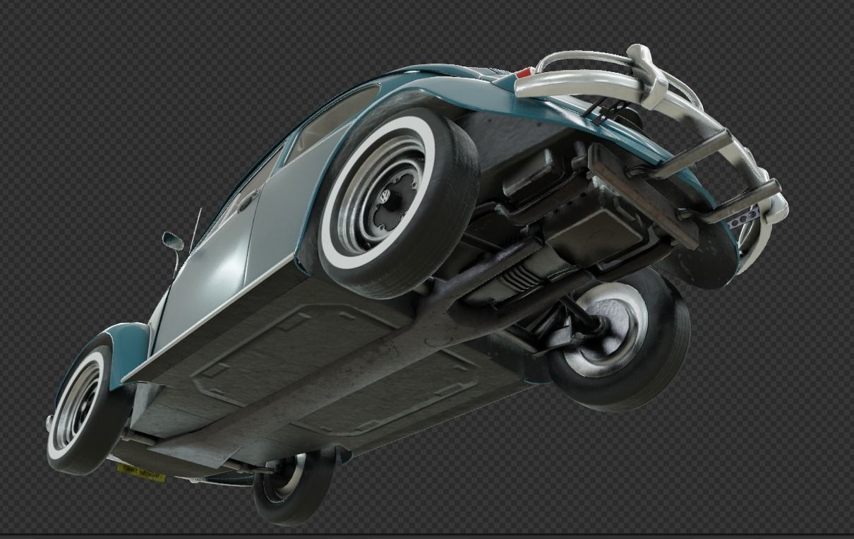 Volkswagen Beetle  3D model_10