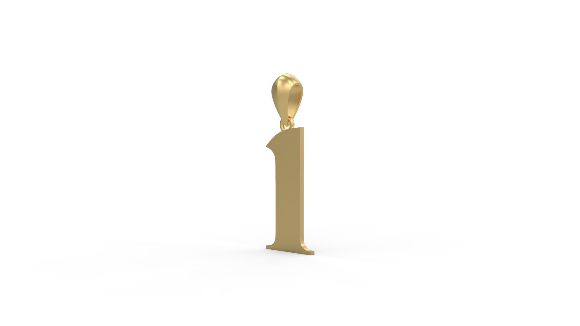 Initial Letters Pendant Amboqia Boriango I 3D print model_1