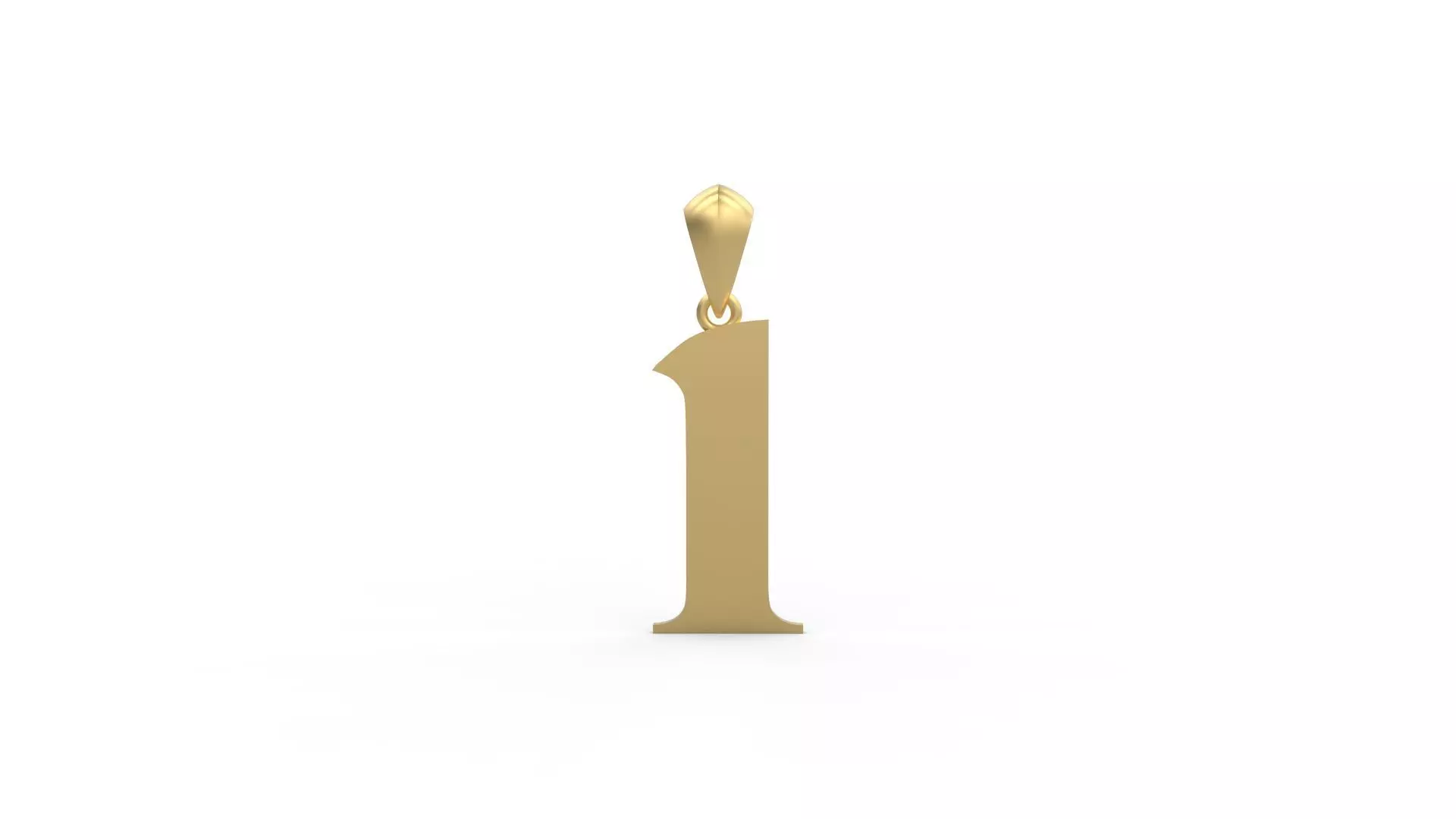 Initial Letters Pendant Amboqia Boriango I 3D print model_0