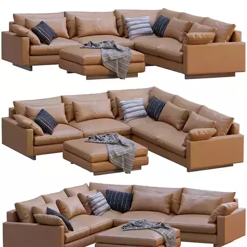 Leather Sofa Harmony By West Elm