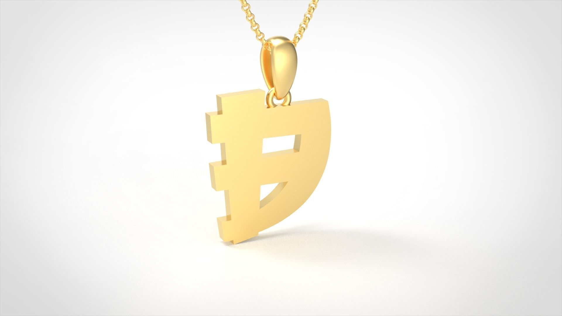 Model 656 B Saiko Initial Japon Letter 3D print model_2