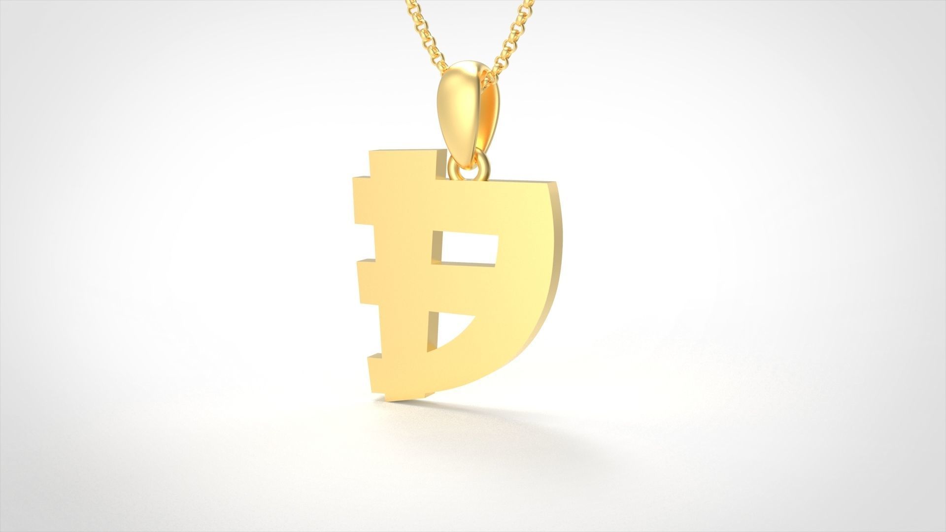 Model 656 B Saiko Initial Japon Letter 3D print model_5