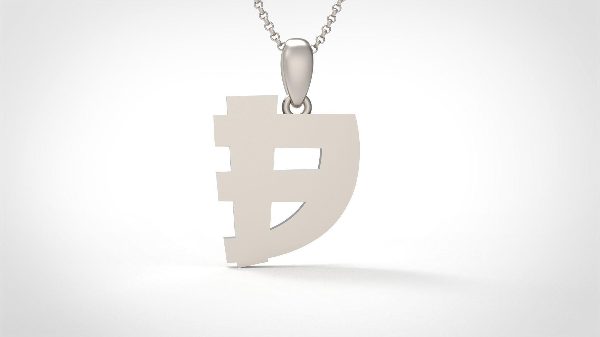 Model 656 B Saiko Initial Japon Letter 3D print model_4