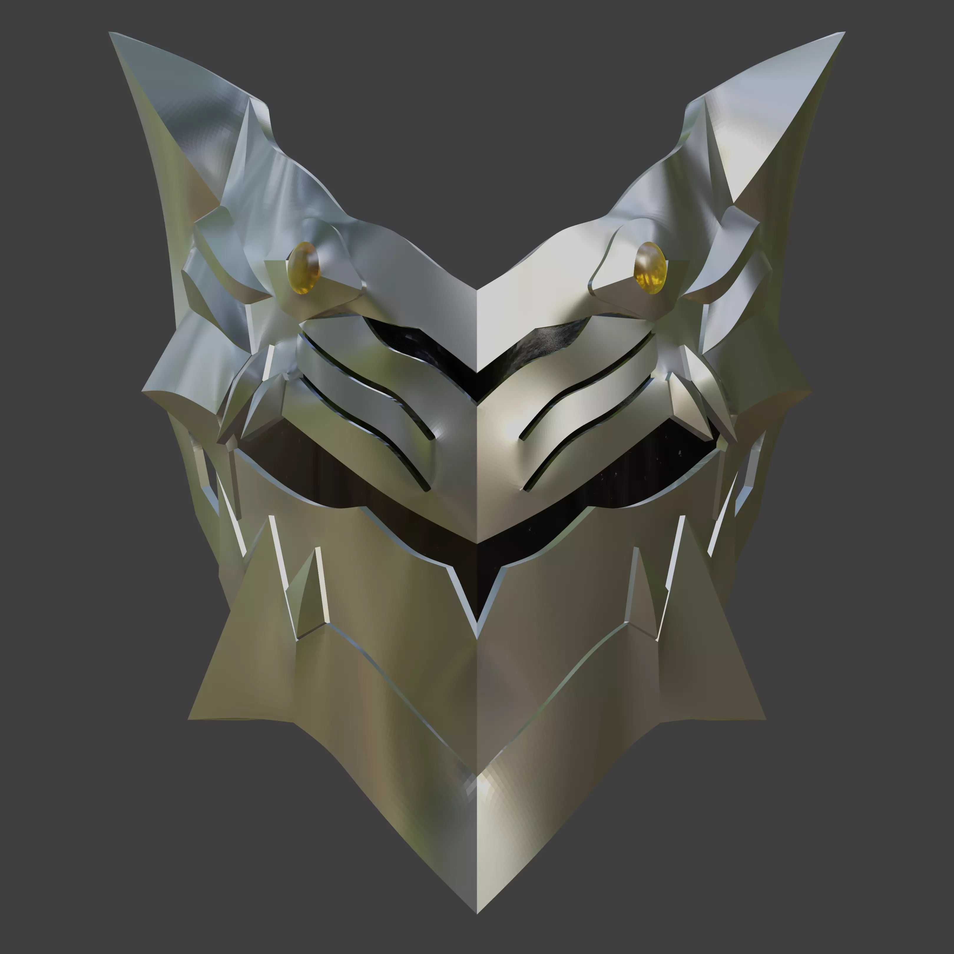 Rhongomyniad Inspired Mask 3D print model_0