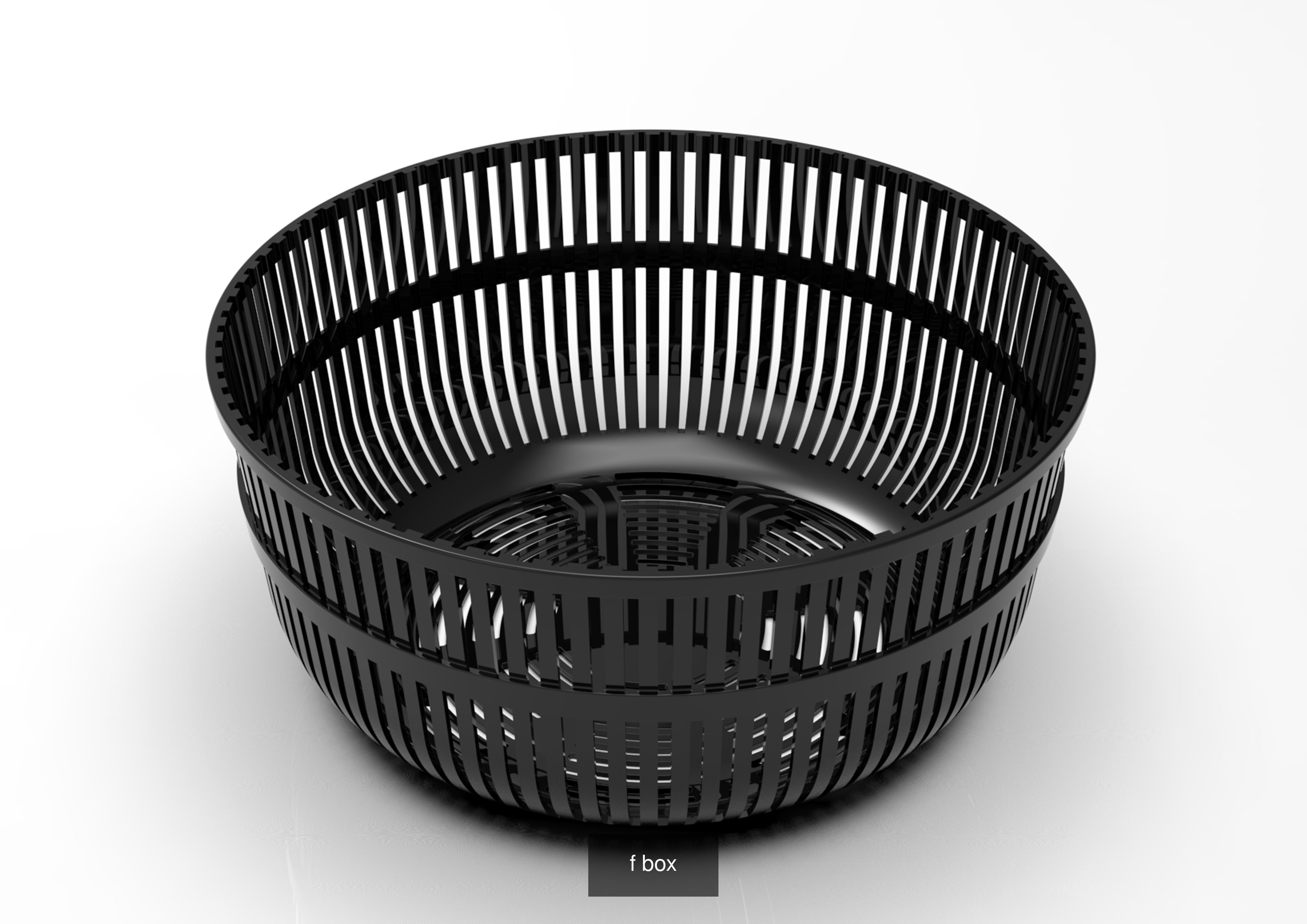 basket wire 3D Model Collection_3