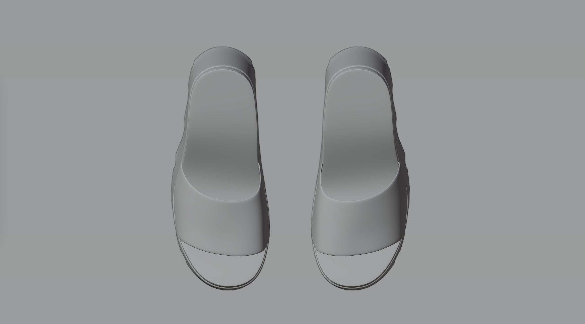 Women sandals 3D model_5