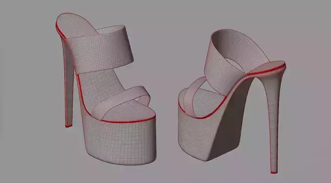 Women high heels sandals