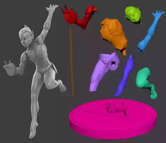 The Copper Kid from Silverhawks fanart 