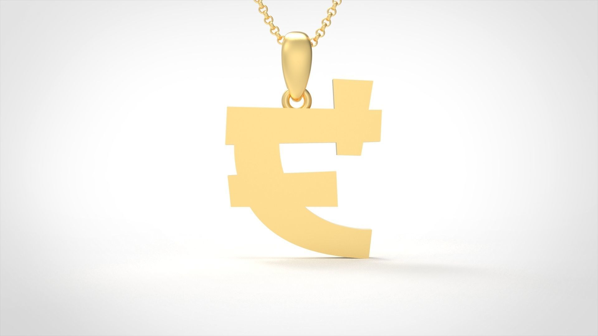 Model 659 E Saiko Initial Japon Letter 3D print model_1