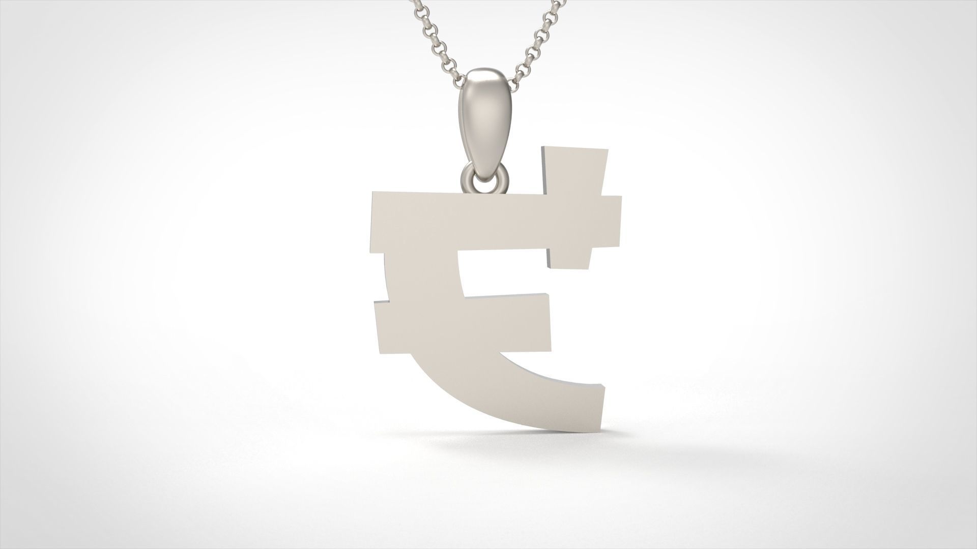 Model 659 E Saiko Initial Japon Letter 3D print model_2