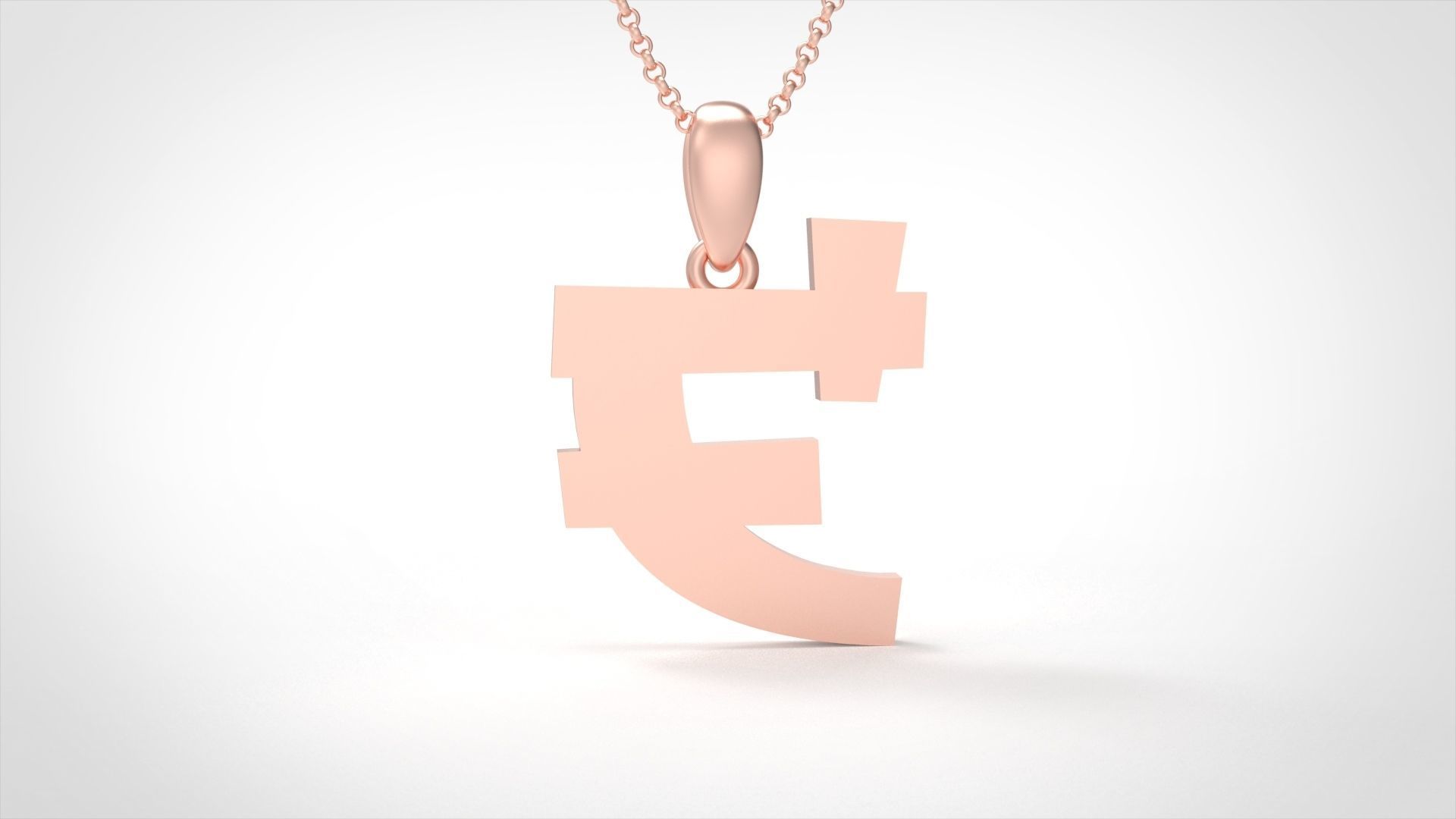 Model 659 E Saiko Initial Japon Letter 3D print model_5