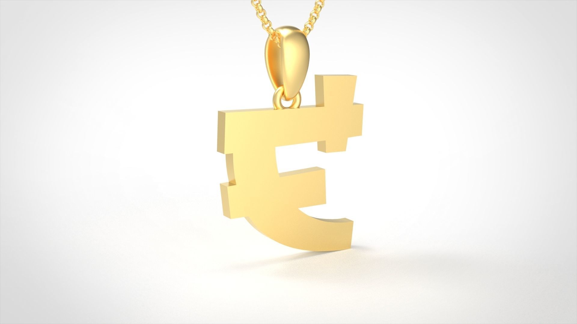 Model 659 E Saiko Initial Japon Letter 3D print model_4