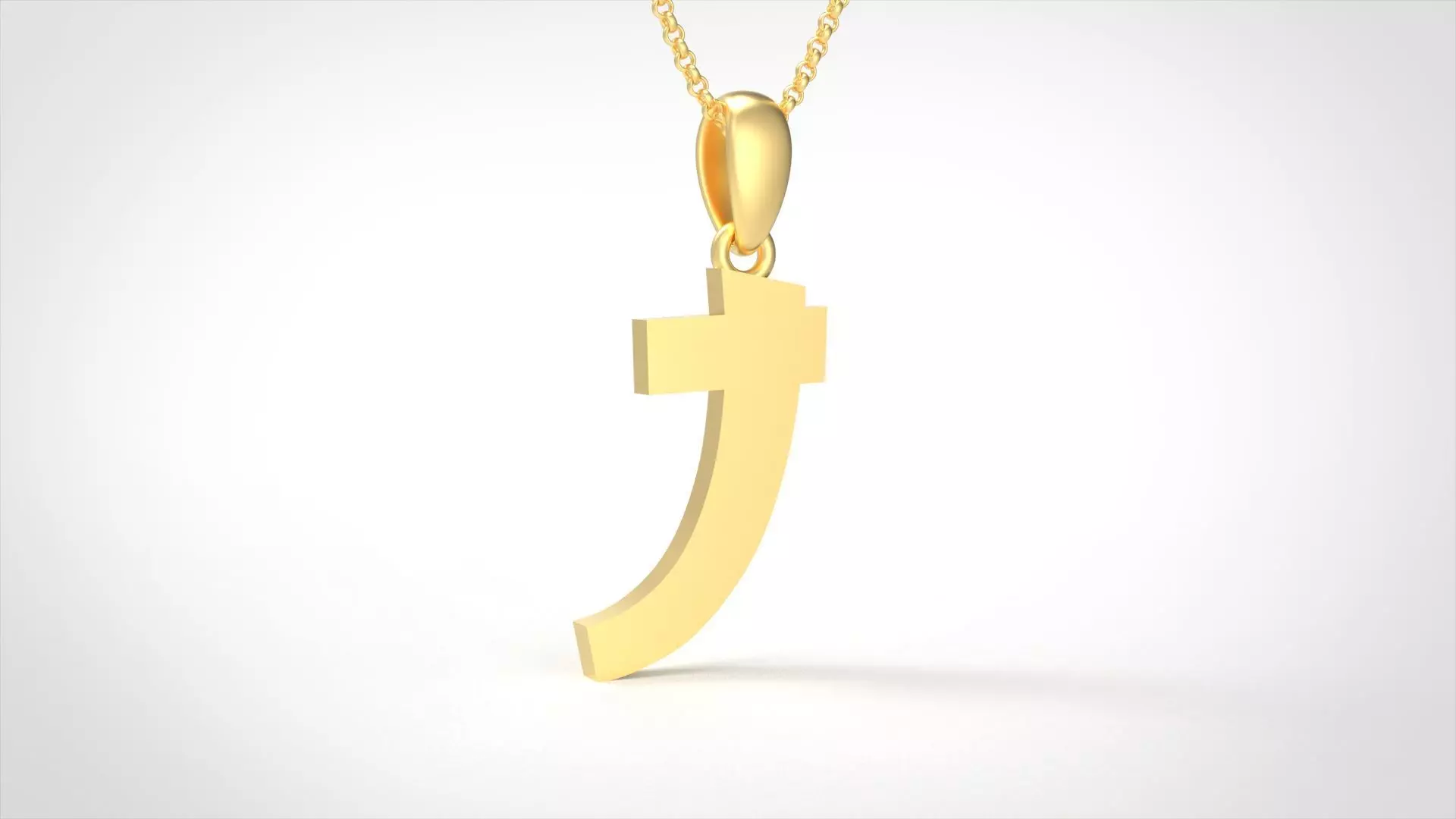 Model 664 J Saiko Initial Japon Letter 3D print model_0