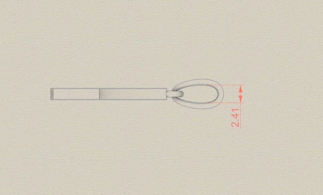 Model 666 L Saiko Initial Japon Letter 3D print model_8