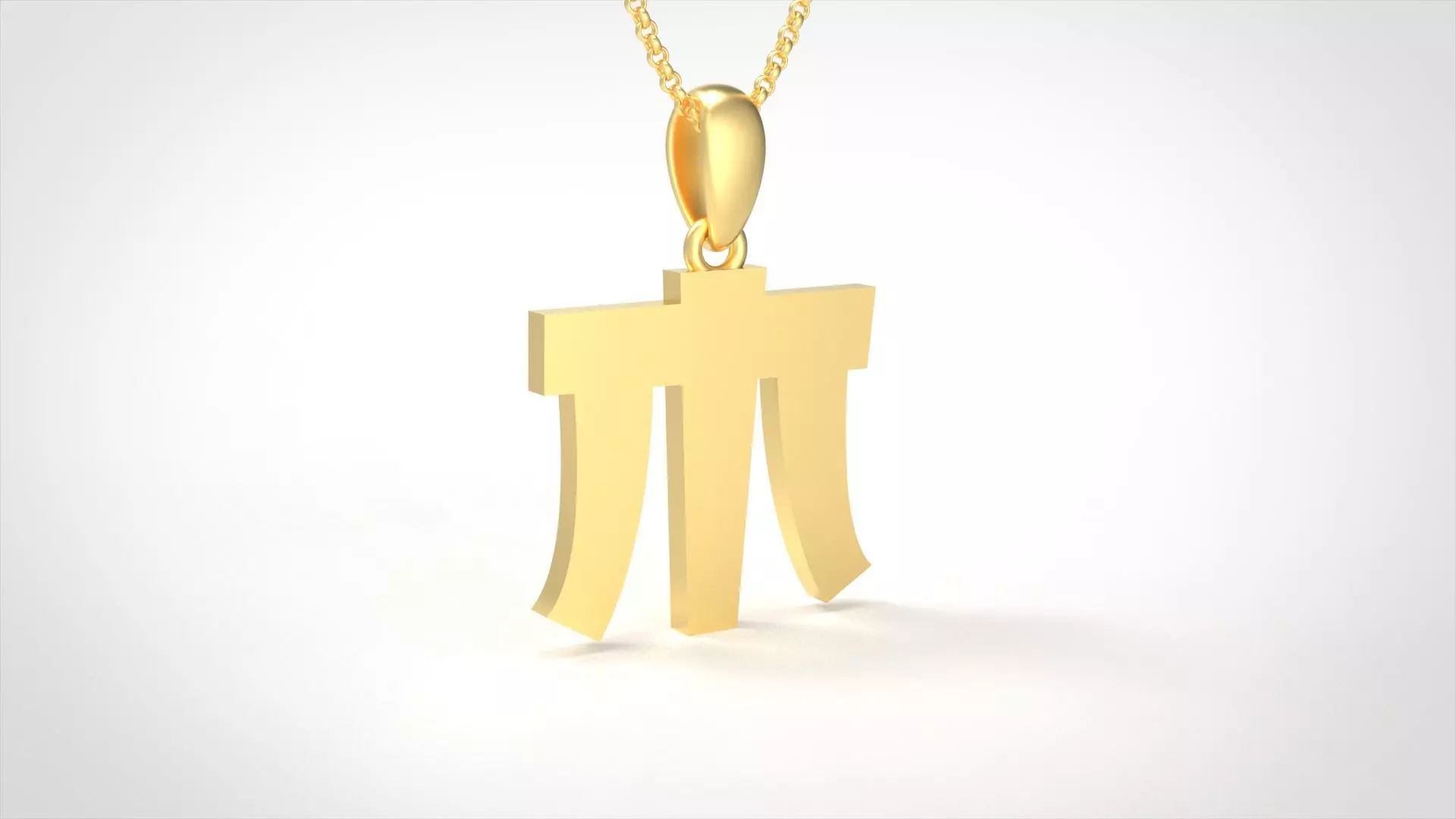 Model 667 M Saiko Initial Japon Letter 3D print model